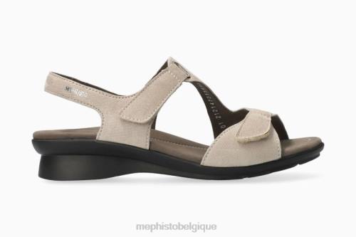 des sandales Mephisto Paris taupe clair femmes X826162