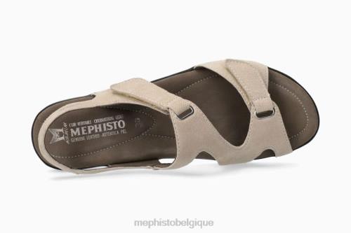 des sandales Mephisto Paris taupe clair femmes X826162