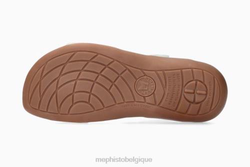 des sandales Mephisto agave blanc femmes X826136