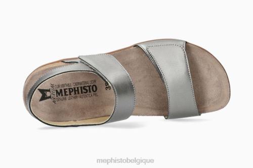 des sandales Mephisto agave gris clair femmes X826391
