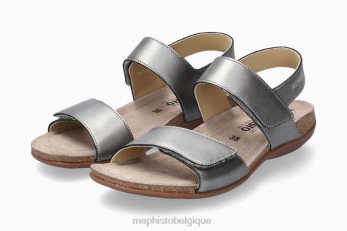 des sandales Mephisto agave gris clair femmes X826391