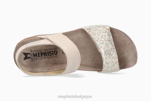 des sandales Mephisto agave sable clair femmes X826223