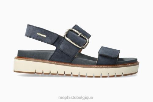des sandales Mephisto belona jean bleu femmes X8261