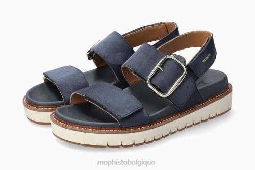 des sandales Mephisto belona jean bleu femmes X8261