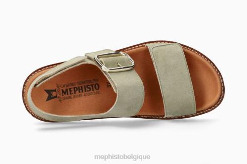 des sandales Mephisto belona kaki clair femmes X8263