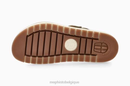 des sandales Mephisto belona kaki clair femmes X8263