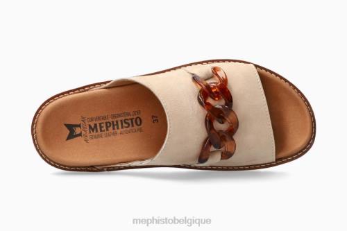 des sandales Mephisto beverley sable femmes X82692