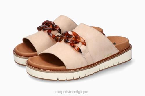 des sandales Mephisto beverley sable femmes X82692