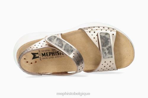 des sandales Mephisto coraline platine femmes X826232