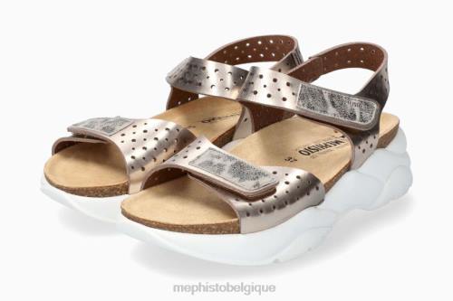 des sandales Mephisto coraline platine femmes X826232