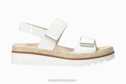 des sandales Mephisto dominique blanc femmes X826184