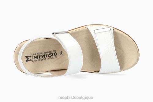 des sandales Mephisto dominique blanc femmes X826184