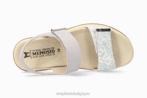 des sandales Mephisto dominique gris clair femmes X82627