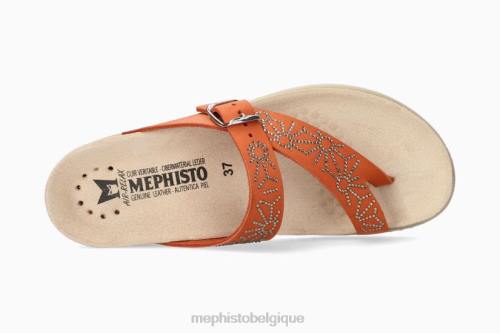 des sandales Mephisto enfer étincelle noix de coco femmes X826382