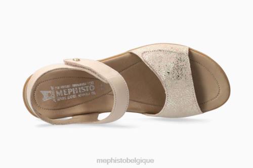 des sandales Mephisto galette taupe clair femmes X826177