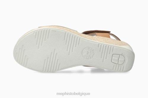 des sandales Mephisto galiane kaki clair femmes X82654