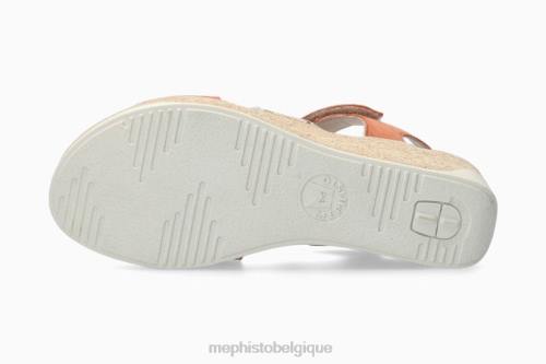 des sandales Mephisto gianna corail femmes X826183