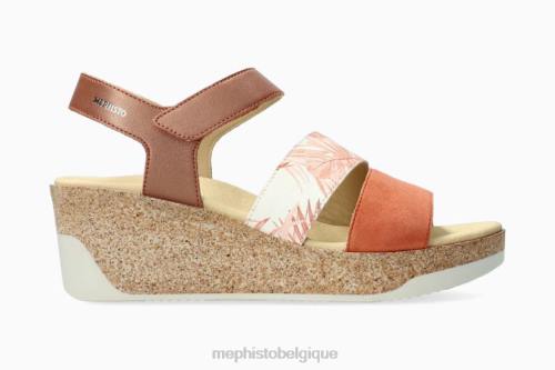 des sandales Mephisto gianna noix de coco femmes X826174