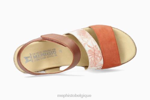 des sandales Mephisto gianna noix de coco femmes X826174