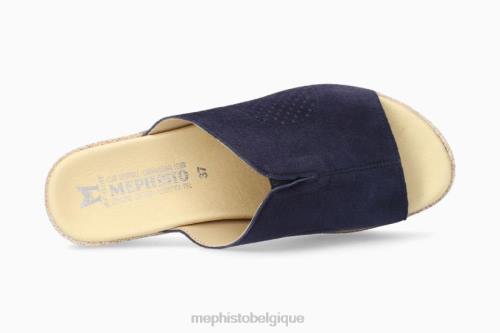 des sandales Mephisto giuletta indigo femmes X826156