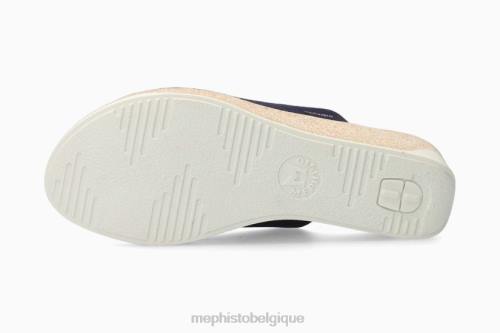 des sandales Mephisto giuletta indigo femmes X826156
