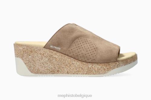 des sandales Mephisto giuletta taupe clair femmes X826160
