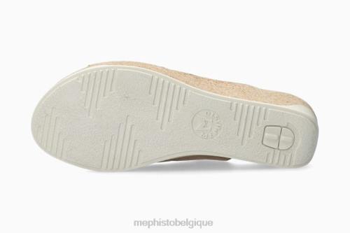 des sandales Mephisto giuletta taupe clair femmes X826160