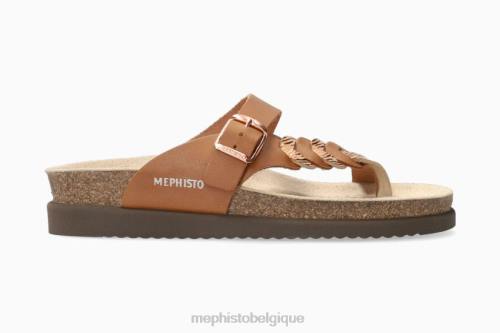des sandales Mephisto héléonore chameau femmes X826246
