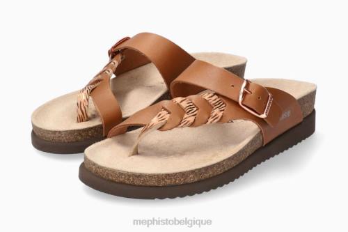 des sandales Mephisto héléonore chameau femmes X826246