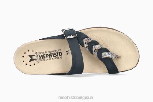 des sandales Mephisto héléonore marine femmes X826129