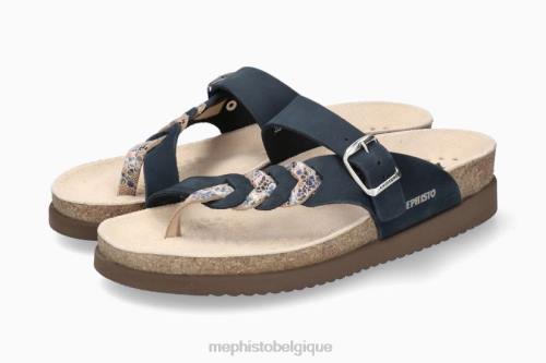 des sandales Mephisto héléonore marine femmes X826129