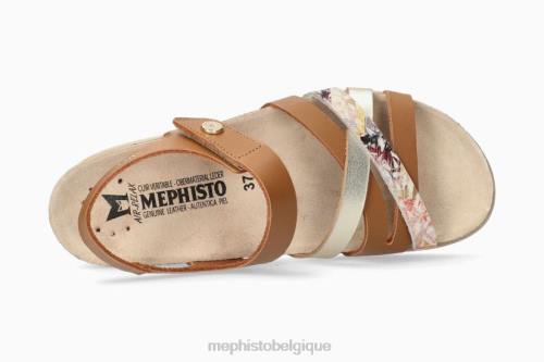 des sandales Mephisto halinka chameau femmes X826372