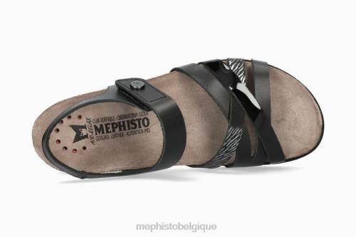 des sandales Mephisto halinka noir femmes X826227