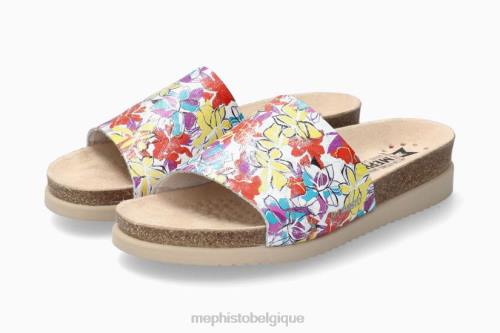 des sandales Mephisto hanik multicolore femmes X826144