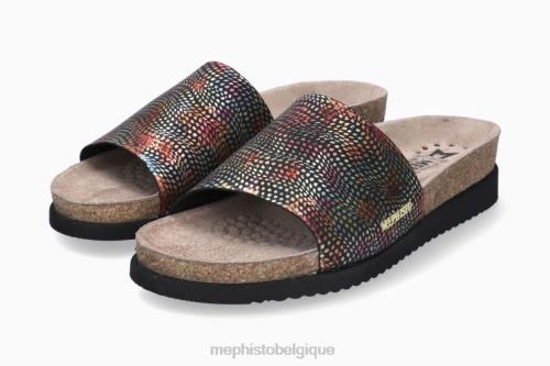 des sandales Mephisto hanik noir femmes X826234