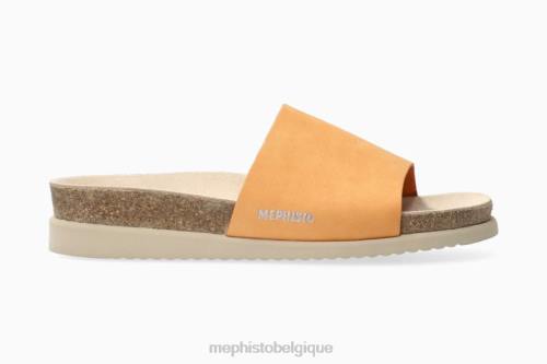 des sandales Mephisto hanik orange femmes X82658