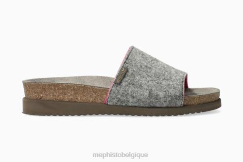 des sandales Mephisto hanik w. gris femmes X826235