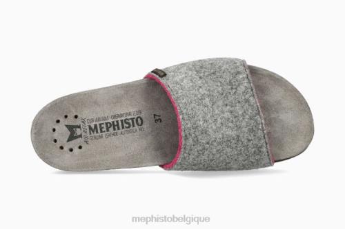des sandales Mephisto hanik w. gris femmes X826235