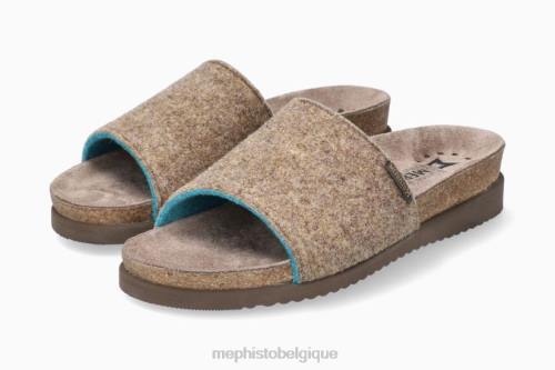 des sandales Mephisto hanik w. taupe femmes X826236