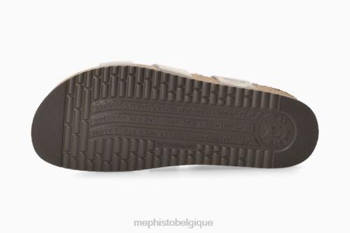 des sandales Mephisto hannel gris clair femmes X826208