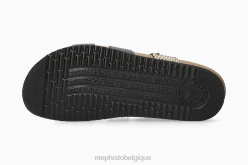 des sandales Mephisto hannel noir femmes X826204