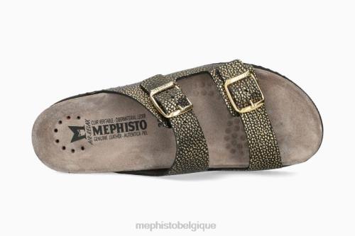 des sandales Mephisto harmonie or femmes X826132