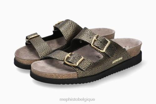 des sandales Mephisto harmonie or femmes X826132