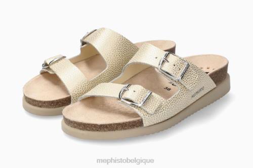 des sandales Mephisto harmonie sable clair femmes X826188