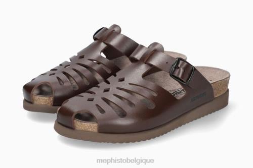 des sandales Mephisto hedina châtaigne femmes X82675