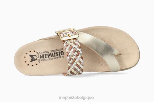 des sandales Mephisto heike torsion or femmes X826376