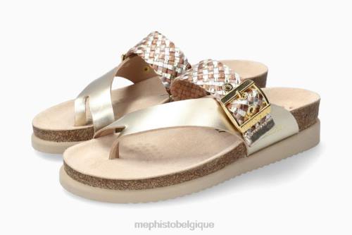des sandales Mephisto heike torsion or femmes X826376