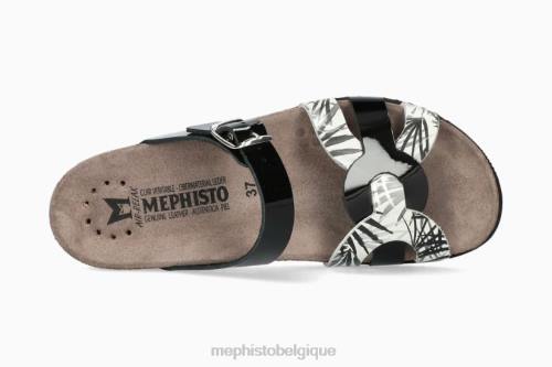 des sandales Mephisto helma noir femmes X826143