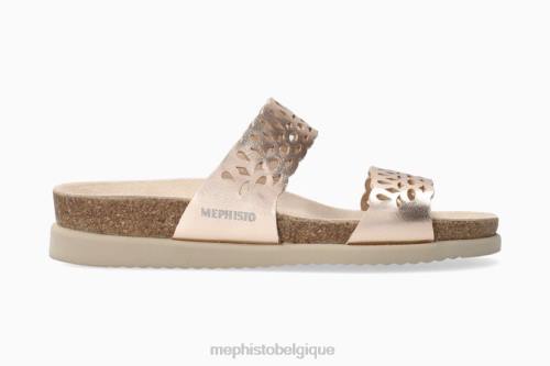 des sandales Mephisto hennie vieux rose femmes X826402