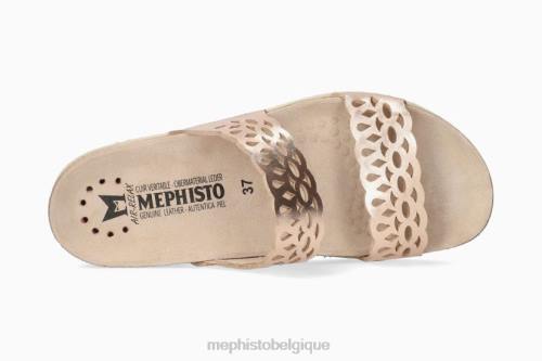 des sandales Mephisto hennie vieux rose femmes X826402